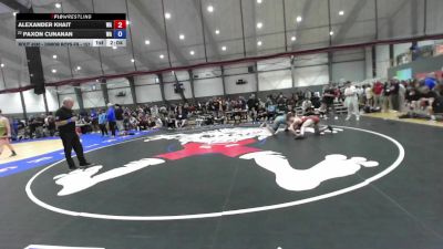 Junior Boys FS - 157 lbs Cons. Round 3 - Alexander Khait, WA vs Paxon Cunanan, WA