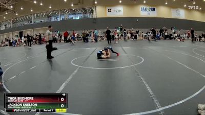 48 lbs Round 3 (6 Team) - Thor Skidmore, Brawler Elite vs Jackson Snelson, Midlothian Miners WC