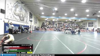 126 lbs 5th Place Match - Logan Hackman, Los Osos vs Jonathan Sanchez, El Modena