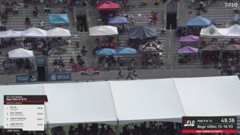 2026 AAU Junior Olympic Games - Youth Boys' 400m, Semi-Finals 10 - Age 15-16