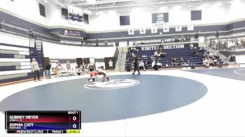 115 lbs Finals (2 Team) - Aubrey Meyer, Utah 2 vs Sophia Catt, Montana
