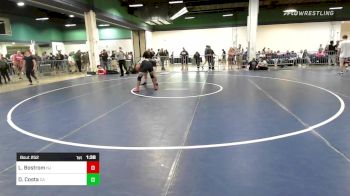 182 lbs Consi Of 32 #1 - Liam Bostrom, NJ vs Diego Costa, CA