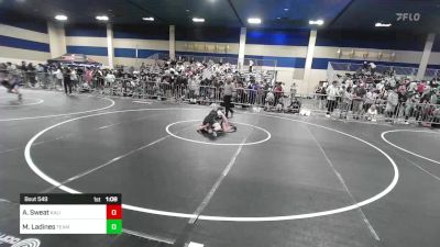 106 lbs Round Of 64 - Aiden Sweat, Kalispell WC vs Madrid Ladines, Team So-Cal WC