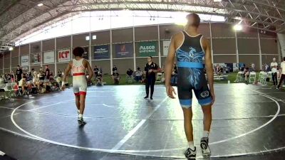 157 lbs Jaiden Finger, Arizona Blue vs Kobe Cunanan, Arizona Red