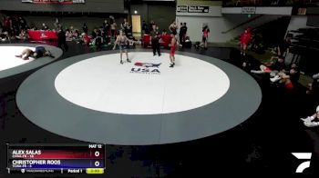 100 lbs Round 3 (16 Team) - Alex Salas, CVWA-FR vs Christopher Roos, TCWA-FR