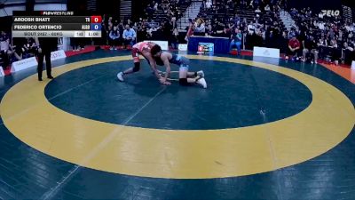 60kg 3rd Place Match - Aroosh Bhatt, The ROC vs Federico Ortencio, Team Impact Wrestling Club