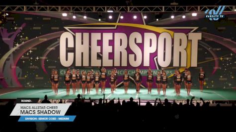 Macs Allstar Cheer - MACS SHADOW [2023 L4.2 Senior Coed - Medium] 2023 CHEERSPORT National All Star Cheerleading Championship