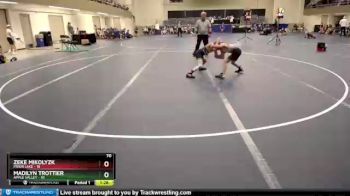 70 lbs Round 2 (6 Team) - Zeke Mikolyzk, Prior Lake vs Madilyn Trottier, Apple Valley