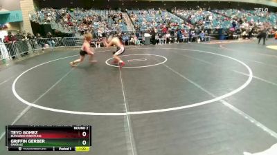 125-130 lbs Round 2 - Teyo Gomez, Buckaroo Wrestling vs Griffin Gerber, Oakdale