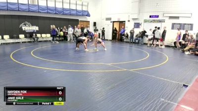 170 lbs Cons. Round 1 - Hayden Fox, Orchard Park vs Jake Hale, Lockport