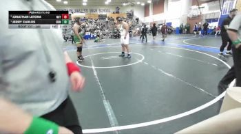 285 lbs 1st Place Match - Jerry Carlos, Eisenhower vs Jonathan Letona, Mayfair