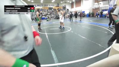 285 lbs 1st Place Match - Jerry Carlos, Eisenhower vs Jonathan Letona, Mayfair