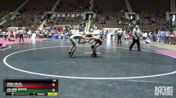 126 lbs Cons. Round 3 - Leland Boyce, Oak Grove vs Josh Silva, Cleburne County