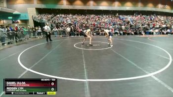 150 lbs Prelim - Daniel Ulloa, El Dorado HS (Placentia) vs Redden Lym, Lakeview High School