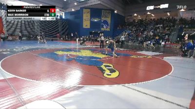 157 lbs Champ. Round 1 - Max Morrison, St Marks vs Keith Barker, Southern Lehigh
