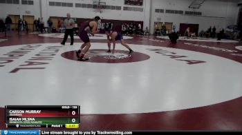 133 lbs Cons. Semi - Carson Murray, Augsburg vs Isaiah Mlsna, Minnesota State Mankato