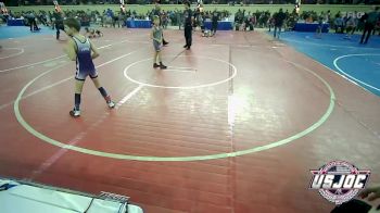 58 lbs Round Of 32 - Sebastian Perry, Chickasha Youth Wrestling vs Maddox Golden, Choctaw Ironman Youth Wrestling