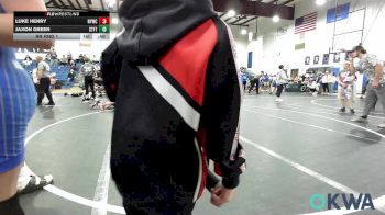 110 lbs Rr Rnd 1 - Luke Henry, Newcastle Youth Wrestling vs Jaxon Green, Standfast