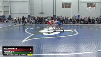 157 lbs Cons. Round 2 - Peter Ranck, Elizabethtown vs Adian Bachman, Shippensburg