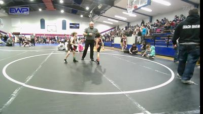 55 lbs Consi Of 8 #2 - Miko Flynn, Sallisaw Takedown Club vs Carson Bacon, Owasso Takedown Club