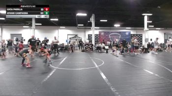 84 lbs Round 2 (6 Team) - Luca Padilla, Diamond State Inferno vs Jovani Campagna, NJ Squeeze