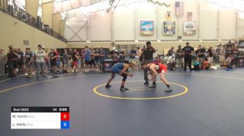 48 kg Consi Of 16 #2 - Will Korth, Sanderson Wrestling Academy vs Justin Wells, Clovis North