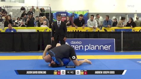Andrew Joseph Soss vs Jason David Bowling 2025 World IBJJF Jiu-Jitsu No-Gi Championship