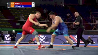 130 kg Semifinal - Riza Kayaalp, TUR vs Oskar Marvik, NOR
