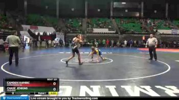 126 lbs Cons. Semi - Camden Hamric, Susan Moore Hs vs Chase Jenkins, Piedmont