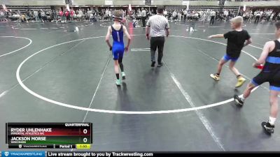 77 lbs Quarterfinal - Ryder Uhlenhake, Immortal Athletics WC vs Jackson Morse, Wisconsin