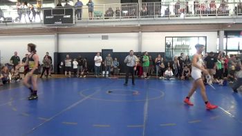 125 lbs Semifinal - Paxon Legatt, Roundtree Wrestling Academy vs Deven Hutcheson, UNATTACHED