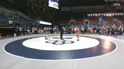 95 lbs Champ. Rd Of 32 - Jacobi Outman, MI vs Brooklyn Henry, PA