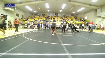 145 lbs 3rd Place - Jazmine Tinajero, Tahlequah Wrestling Club vs Alejandra Yzabal, Har-Ber High School