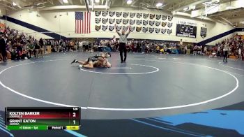 126 lbs Champ. Round 2 - Grant Eaton, Aurora vs Kolten Barker, Louisville