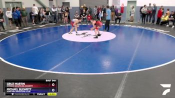 105 lbs X Bracket - Michael Blewett, Lions Den Wrestling Club vs Cruz Martin, Interior Grappling Academy