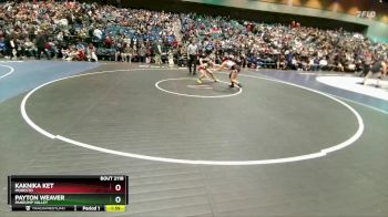 120 lbs Champ. Round 2 - Payton Weaver, Pahrump Valley vs Kaknika Ket, Modesto