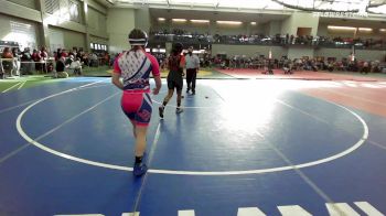 152 lbs Quarterfinal - Kiyree Michel, Shelton vs Ella Nichols, Bristol Eastern