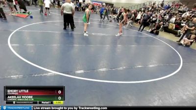 115 lbs Cons. Round 3 - Akeelah Moore, Cardinal Wrestling Club vs Emory Little, Colorado