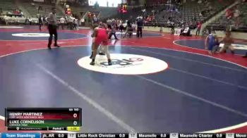 6 lbs Cons. Round 3 - Henry Martinez, Fort Smith Northside High vs Luke Cornelison, Catholic High