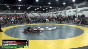 65 lbs Round 2 (8 Team) - Cameron Rodgers, POWA (CO) vs Walker Hoffman, Steller Trained