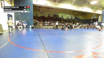 126 lbs Cons. Round 3 - Gregory Logan Tan, Martin Luther King vs Harry Wu, Northwood