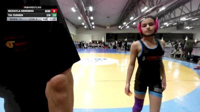 50 lbs Rr Rnd 1 - Sage Grover, Cordoba Trained Girls vs Cora Alessi, MGW Beach Beasts