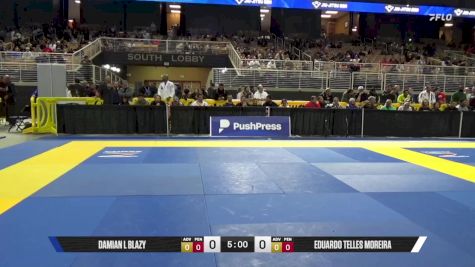 Eduardo Telles Moreira vs Damian L Blazy 2025 Pan Jiu Jitsu IBJJF Championship