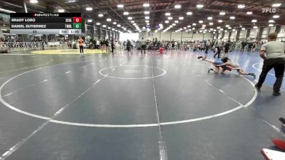 80 lbs Round 5 (4pm Saturday) - Daniel Gutierrez, Gotcha Blue vs Brady Loro, Scorpions