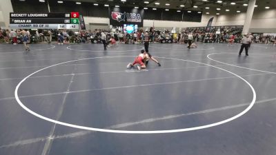 115 lbs Champ. Rd Of 32 - Beckett Loughren, Immortal Athletics WC vs Brian An, Lubbock Wrestling Club