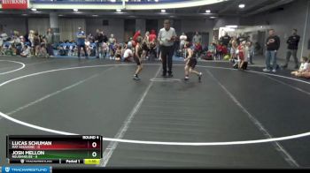 52 lbs Round 4 (8 Team) - Lucas Schuman, Mat Assassins vs Josh Mellon, Roughhouse