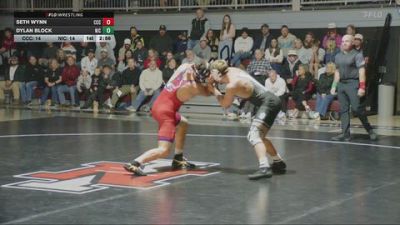 174 lbs Dylan Block, North Idaho College vs Seth Wynn, Clackamas Community College