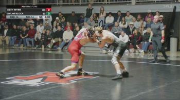 174 lbs Dylan Block, North Idaho College vs Seth Wynn, Clackamas Community College