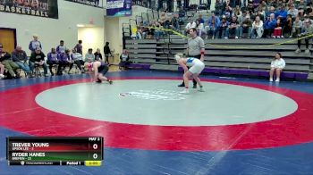 144 lbs Quarters & 1st Wb (16 Team) - Trever Young, Upson Lee vs Ryder Hanes, Bremen