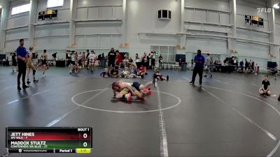 100 lbs Finals (2 Team) - Jett Hines, WV Wild vs Maddox Stultz, Contenders WA Blue